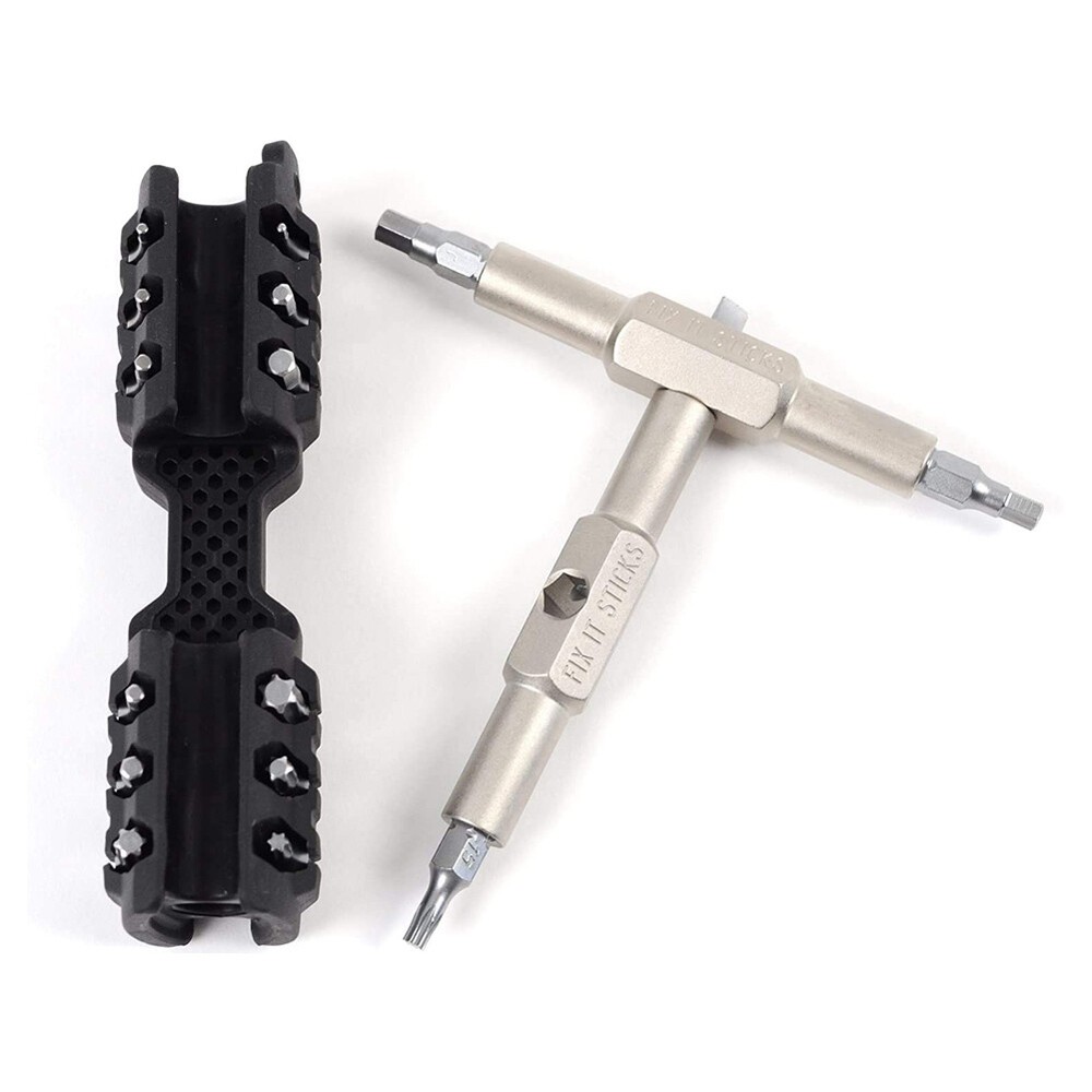 Fix It Sticks Replaceable Gun Maintenance Multi-Tool with 16 Bits and Bracket