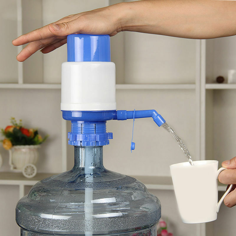 5 Gallon Bottled Drinking Water Pump Hand Press Removable Manual Dispenser-Tool