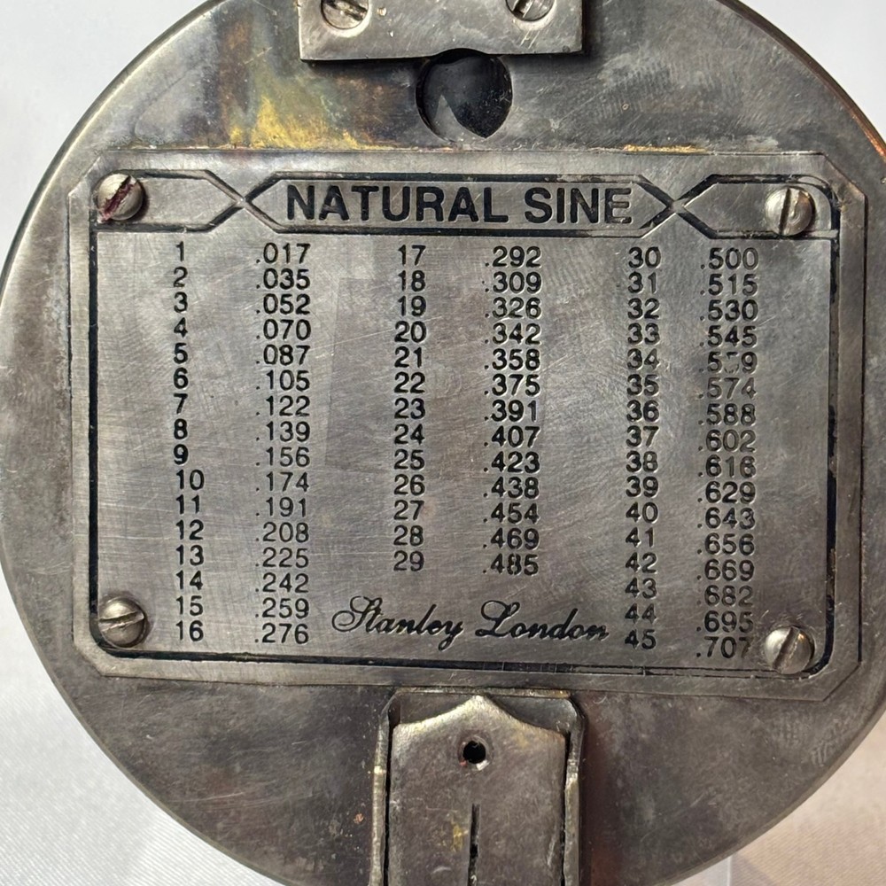 Stanley London Natural Sine Compass