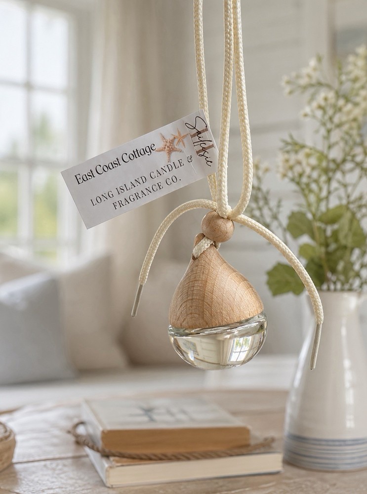 East Coast Cottage Hanging Diffuser | Car, Home, Locker Aroma Diffuser New