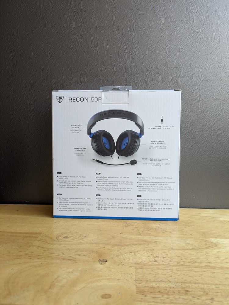Turtle Beach Recon 50P Wired Gaming Headset Multiplatform