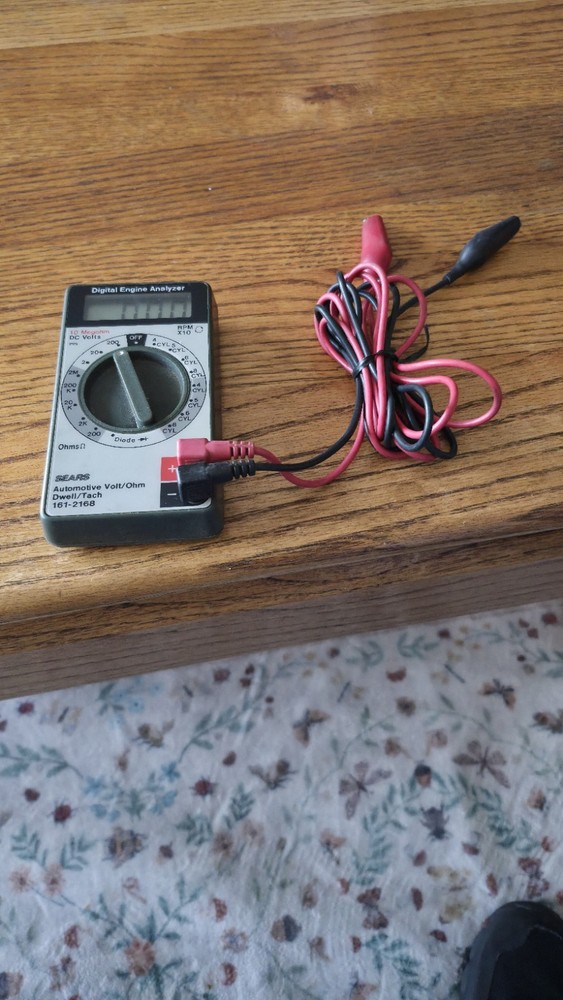 Sears DIGITAL Engine Analyzer