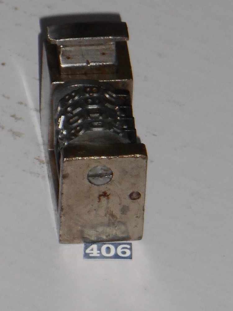 WMA | REVERSE letterpress numbering machine | 406