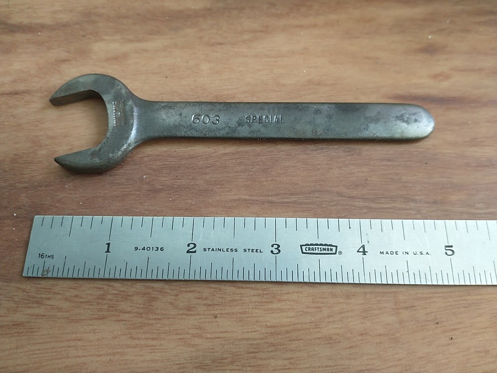 Vintage Armstrong 7/8" Special Open End Square Tool Post Lathe Wrench