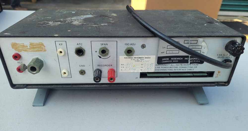 Orion Research Digital ionalyzer- Model 601 Tested and Working