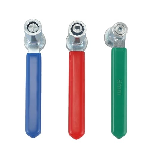 2218 Small Engine Tappet Adjusting Tool, 6‑Piece Offset Wrench & Knurled