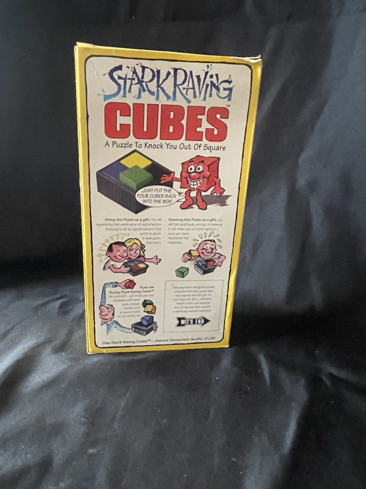 Stackraving Cubes Puzzle Game Sealed Cubes Open Box