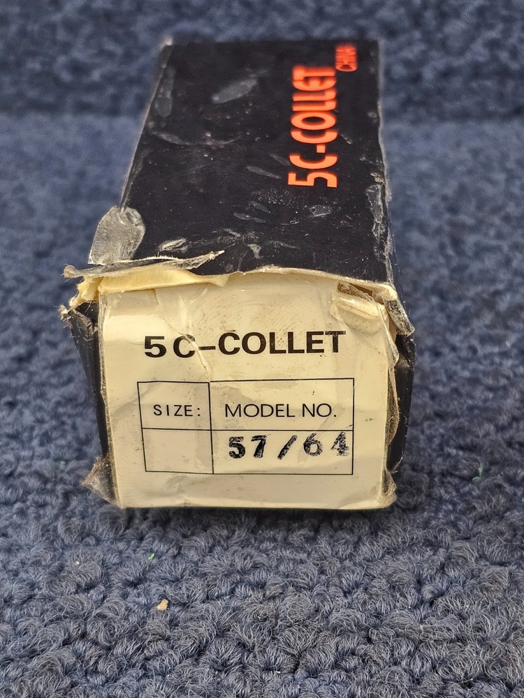 57/64" Round 5C Collet Chuck Lathe Smooth Industrial Workholding Tool Lathing