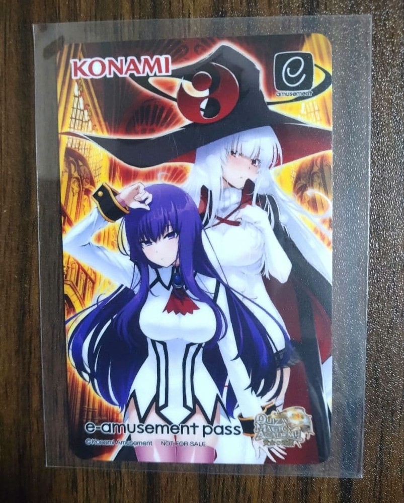Konami E-Amusement Pass Qma Malaria Grim