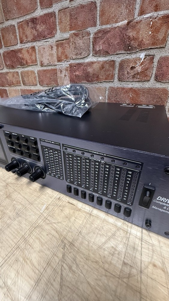 dbx driverack 480 Complete Equalization & Loudspeaker Management System
