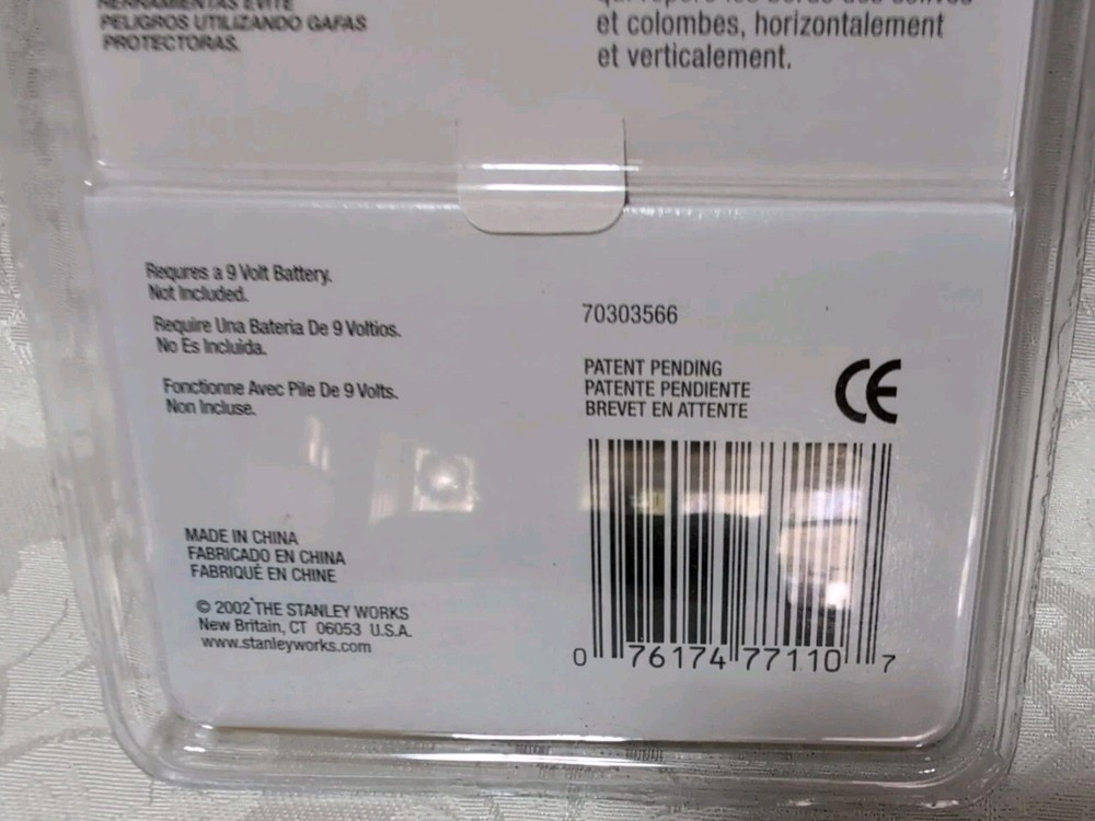 NEW Stanley IntelliSensor 77-110 Stud Finder Sensor