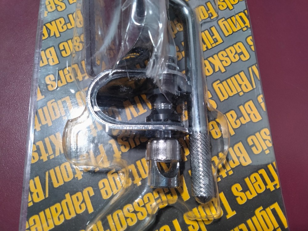 CLAMP ON MOTORCYCLE REAR VIEW MIRROR