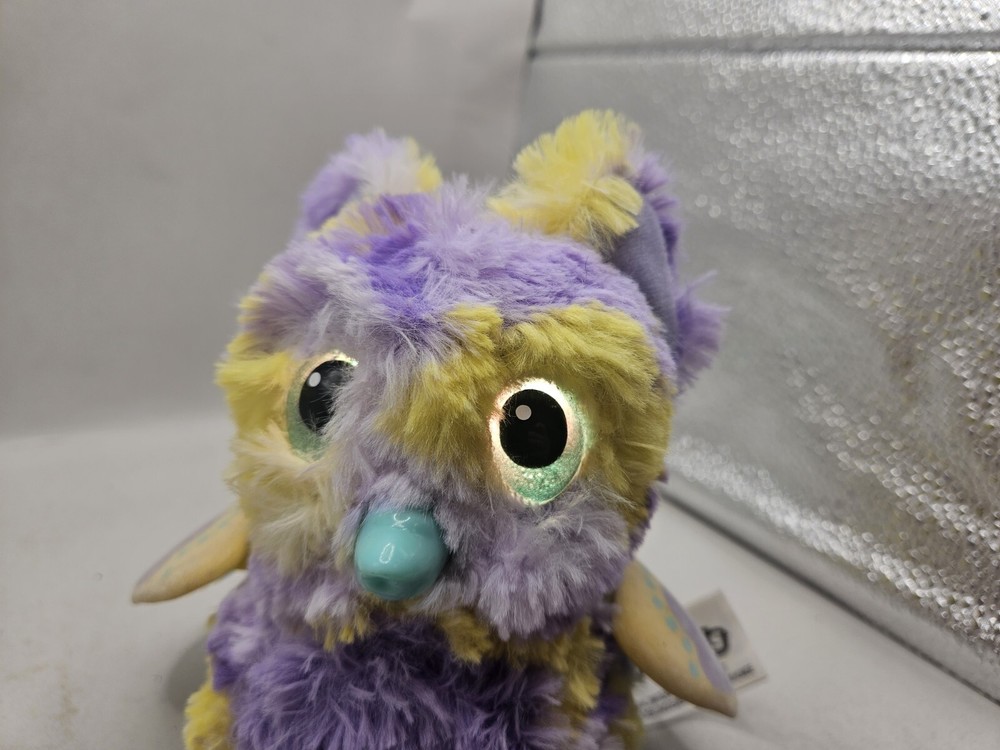 Hatchimals Elefly Interactive Animatronic Toy Purple Yellow Tested Working