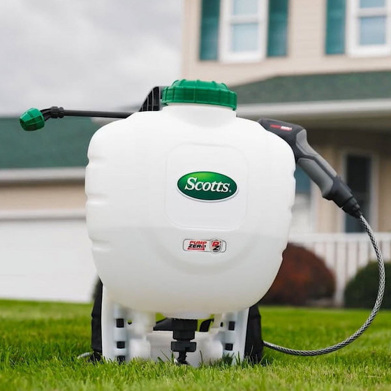 4 Gallon Battery Backpack Sprayer Lithium-Ion Powered Adjustable Garden
