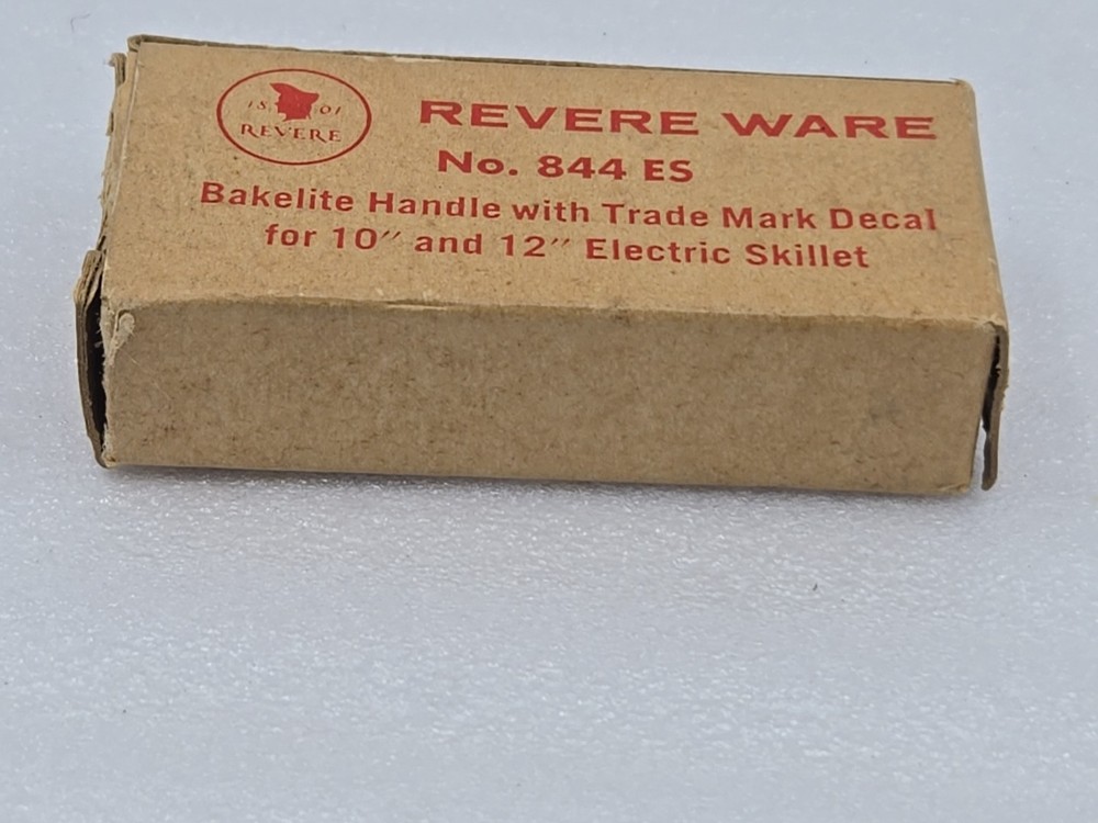Revere Ware Automatic Electric Skillet HANDLE Model #844 ES Replacement Bakelite