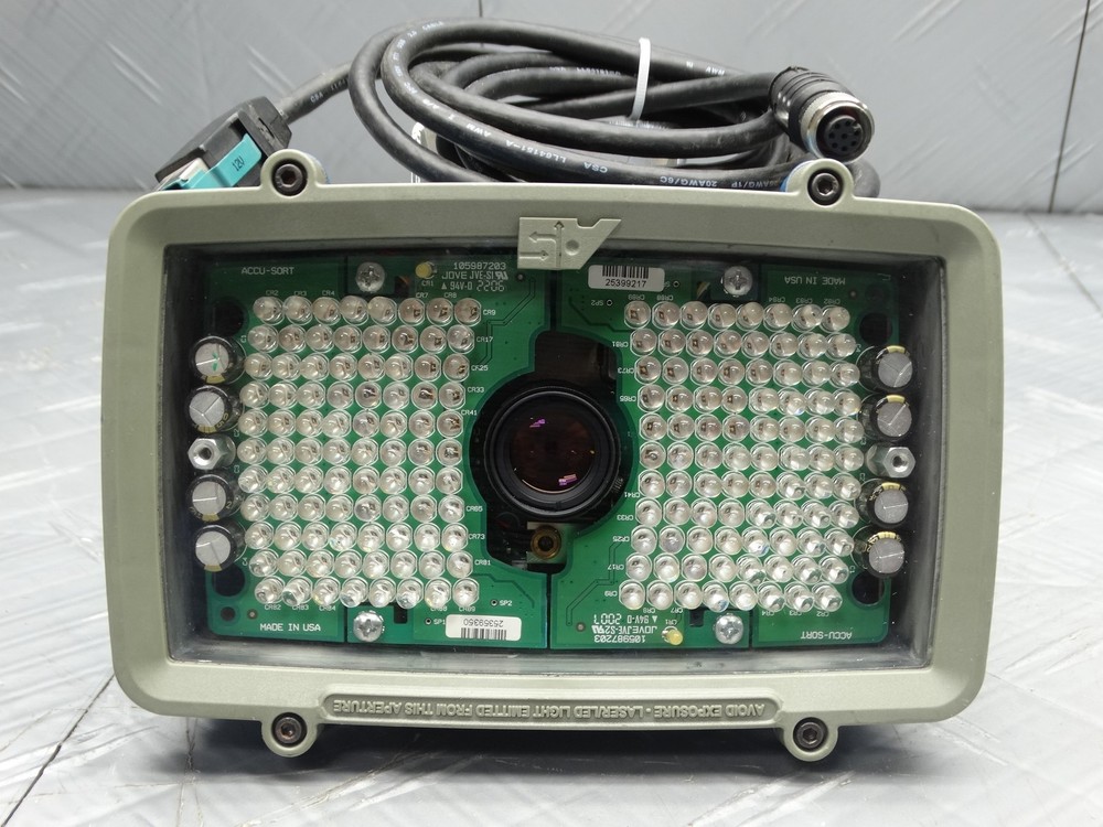 Accu-Sort AccuVision HandsFree Camera Barcode Scanner + Mount + Cable