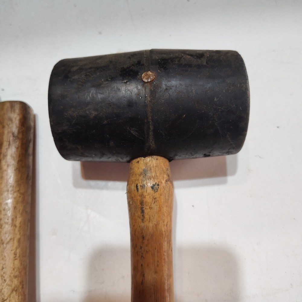 Vintage Hammers And Mallets 3 Mallets 4 Hammers