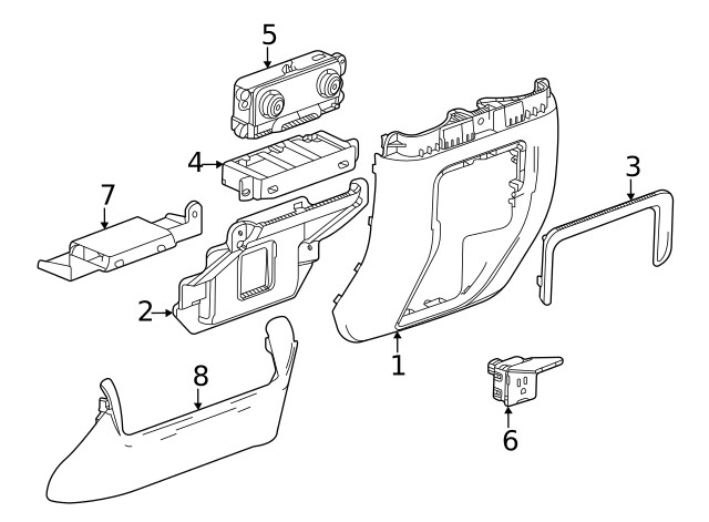 Genuine GM Heater Control 85736221