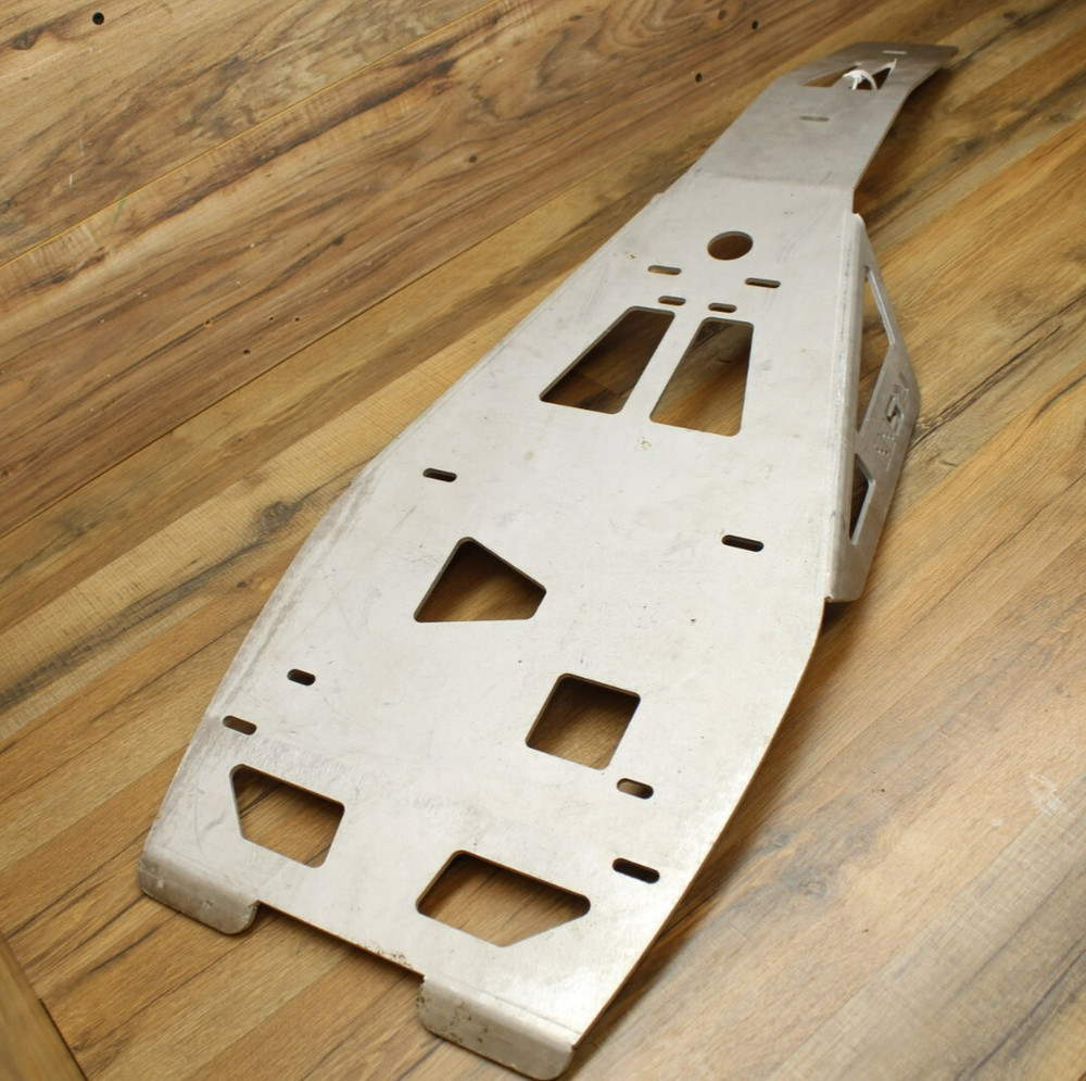 2006 06 Yamaha Raptor 700 Skid Plate Silver