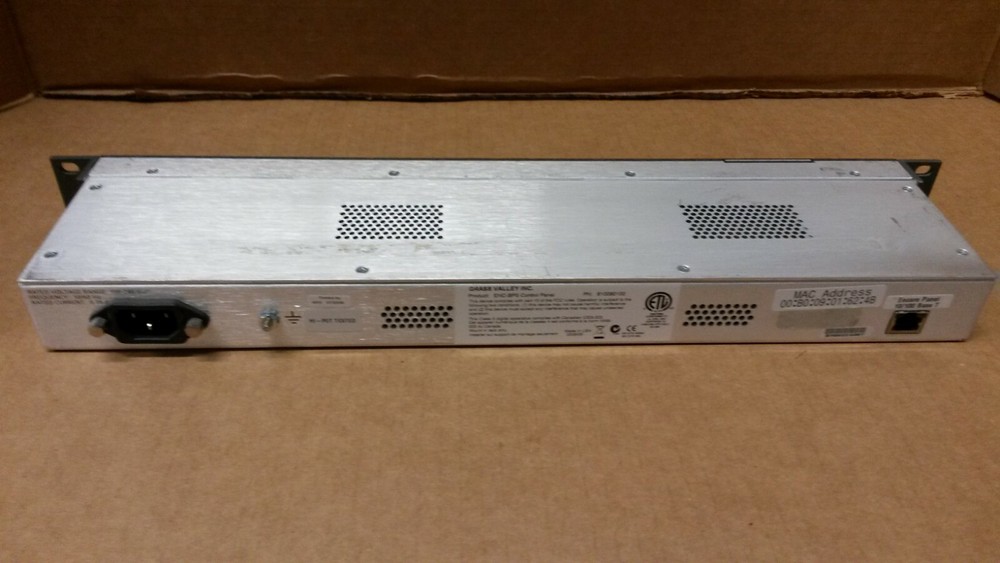 Grass Valley - Encore BPS Control Panel