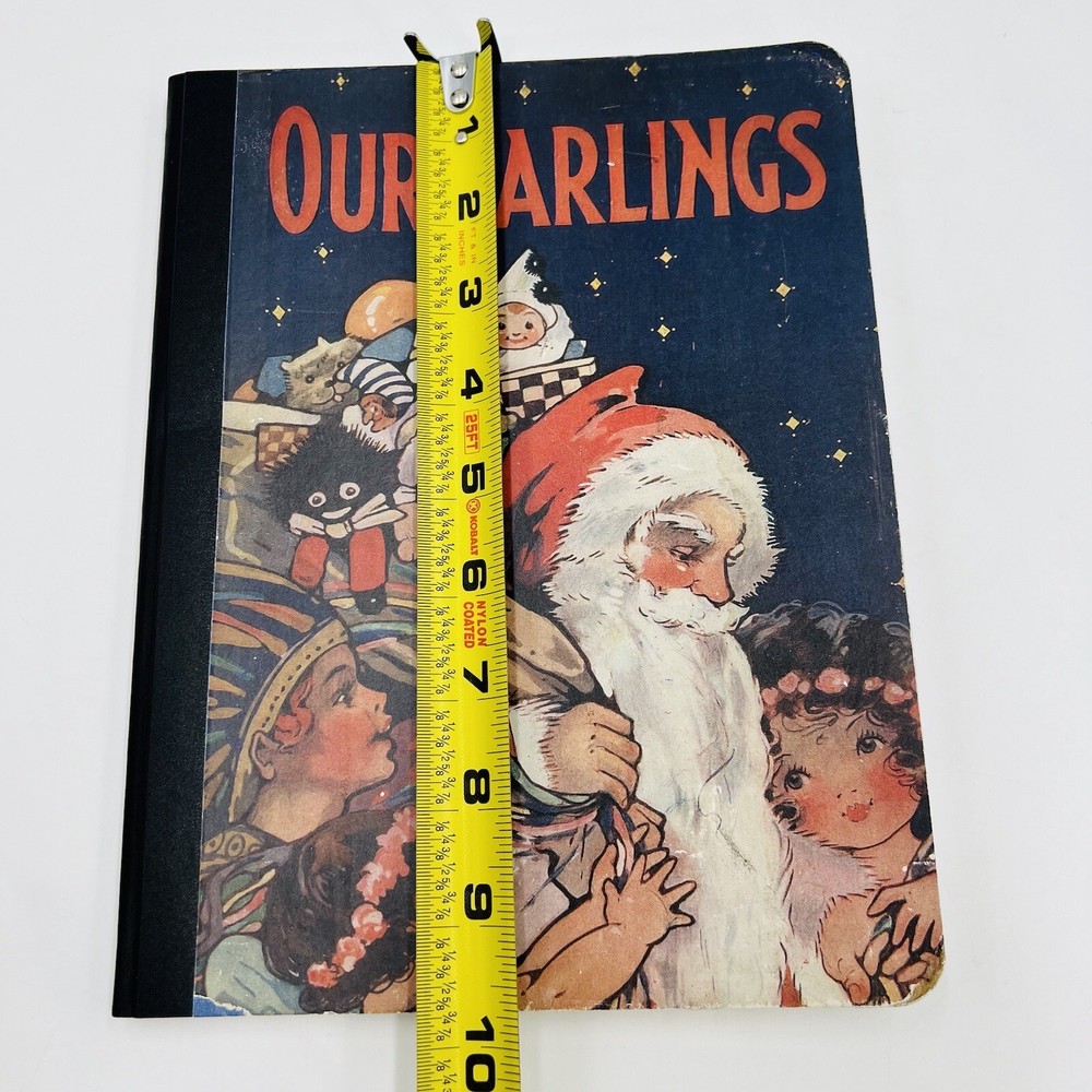 Mead Composition Notebook Santa Claus Our Darlings Christmas Notes 100 Sheets