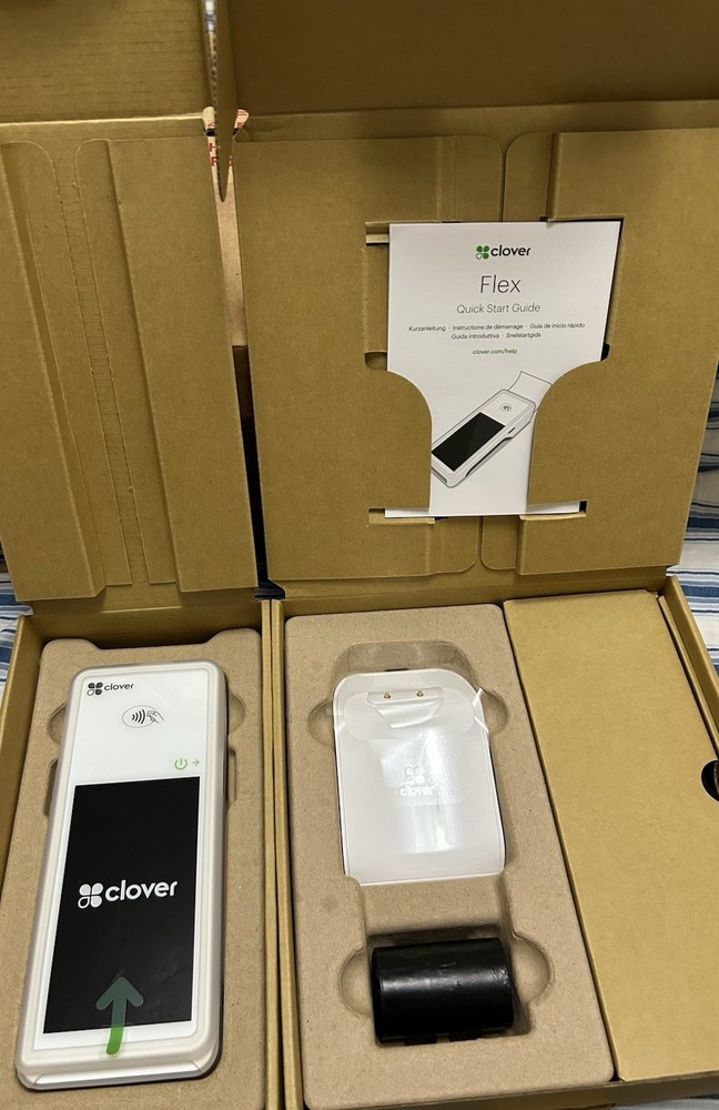 Clover Retail POS System Flex Terminal & Station Pro Complete Set for Retail