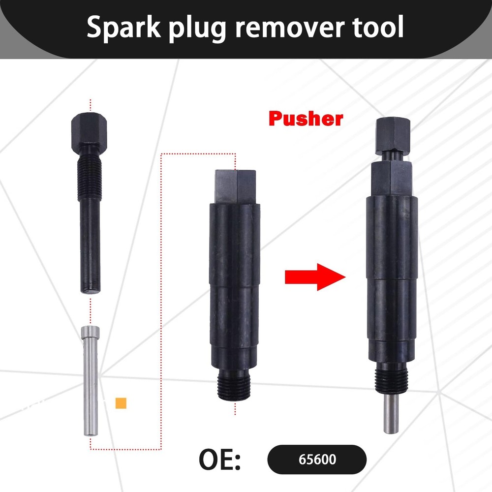 Broken Spark Plug Remover Tool Kit Fits for Triton 3 Valve Engines ... Fast Ship