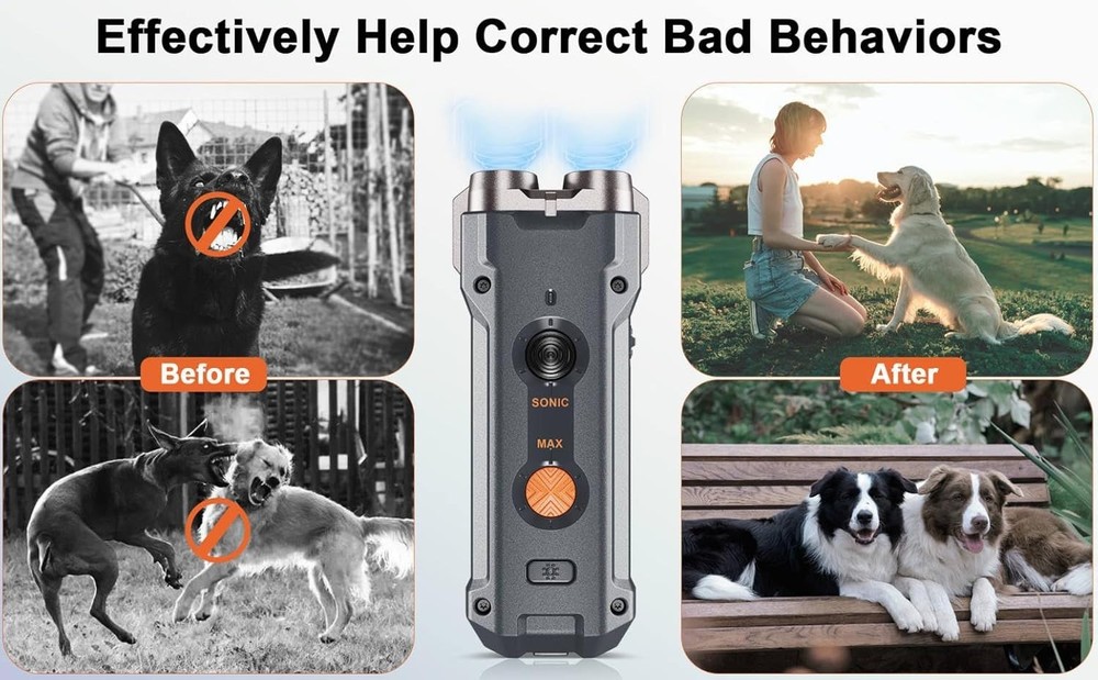 Sound Training Device |Anti-bark and Corrector Behavioral |Stop Bad Behavior ...
