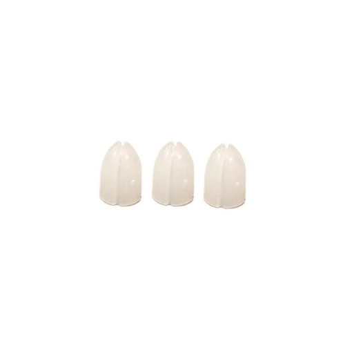 L-Style Shell Lock Ring - Milky White