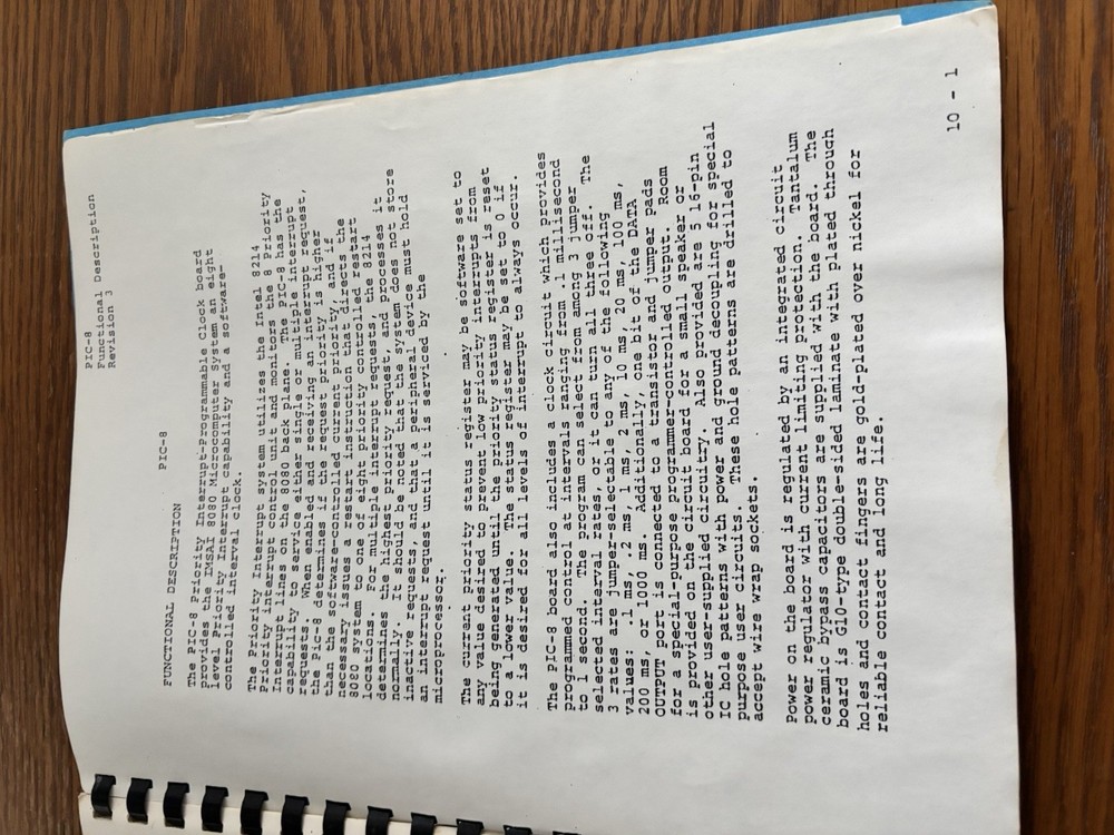 IMSAI 8080 Microcomputer System User Manual All Original S100 Computer Papers