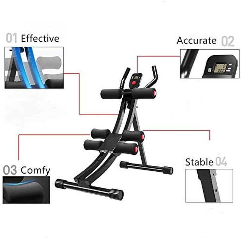 Core & Abdominal Trainers AB Workout Machine Home Gym Exercise Machine Ab Cru...