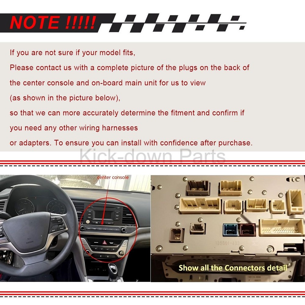 For Chrysler Sebring 2007-2009 Android 13 fit for Carplay Stereo Bluetooth