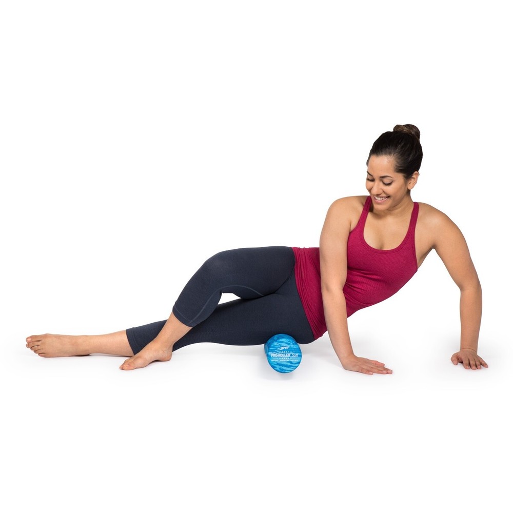 OPTP PRO-ROLLER Soft Blue – Soft Density Round Foam Roller 36"x4"