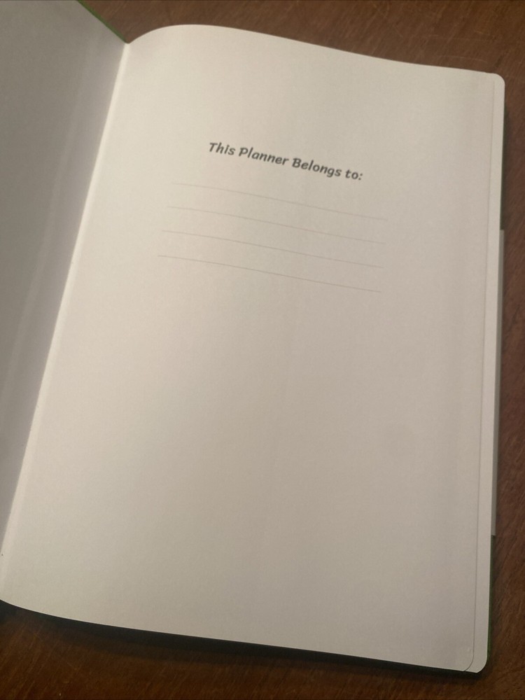 The Tapping Solution Planner Journal by Alex Ortner Green Diary EFT Notebook