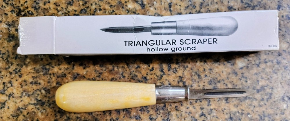 MACHINIST SCRAPER HOLLOW GROUND 3-1/4"