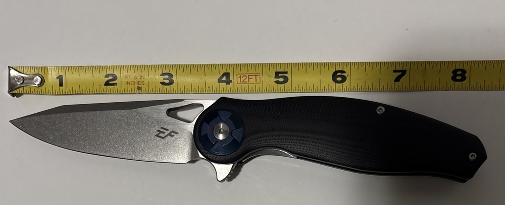 EAFENGROW EF 76 KNIFE  FOLDING FLIPPER KNIFE D2