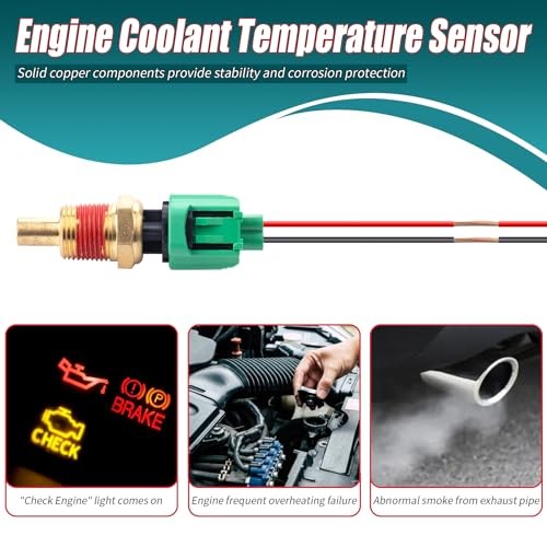 Engine Coolant Temperature Sensor 5S1500 56027873 with Connector Wiring