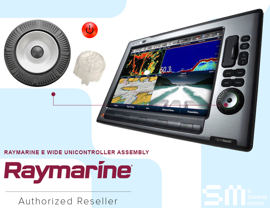 Raymarine Unicontroller Rotary Dial Key Assembly for E Wide - E90w E120w E140w