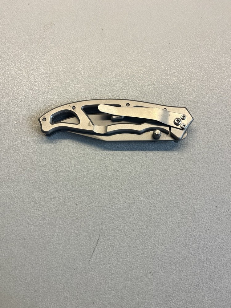Gerber Paraframe gun metal gray plain edge