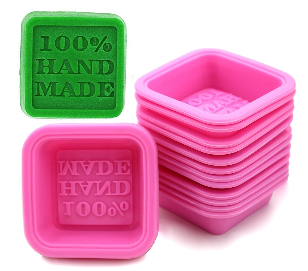 (20-Pack) DIY Handmade Soap Molds, Baking Molds, Cupcake Liners - 100% Handma...
