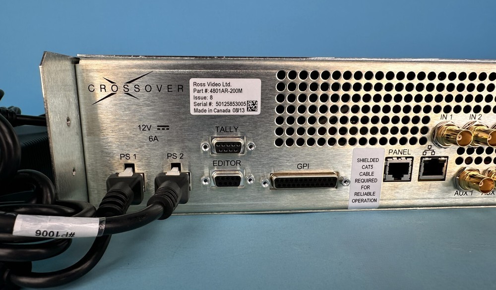 ROSS CROSSOVER 4801AR-200M 12 INPUT FRAME |FA10103293