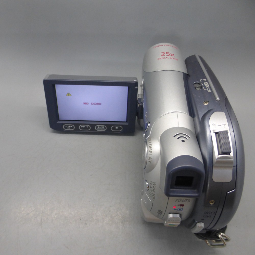 Canon DC95 Handheld DVD-RW Camcorder Silver Tested