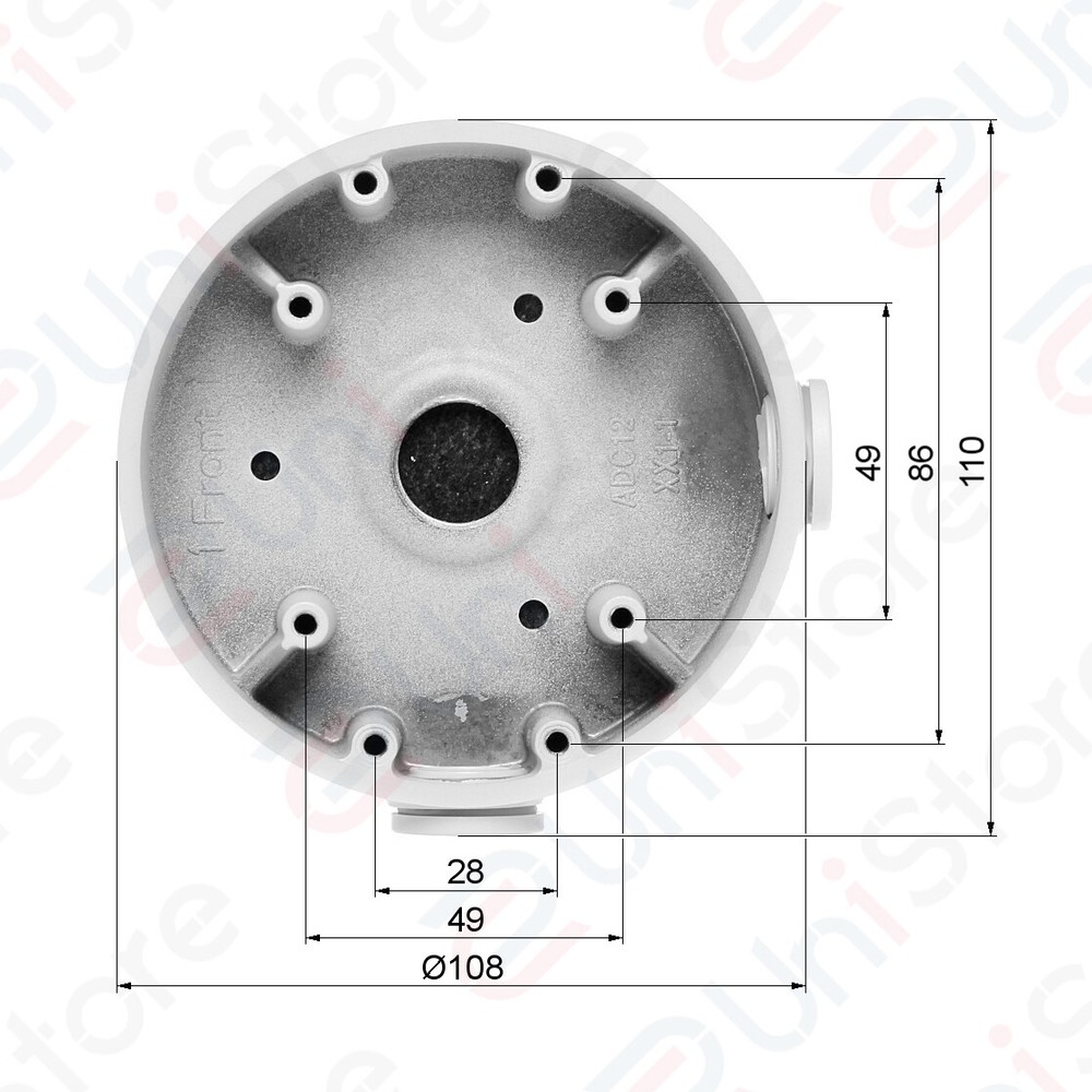 Original Dahua PFA139 Wall Mounting Junction Box for Select CCTV Security Camera