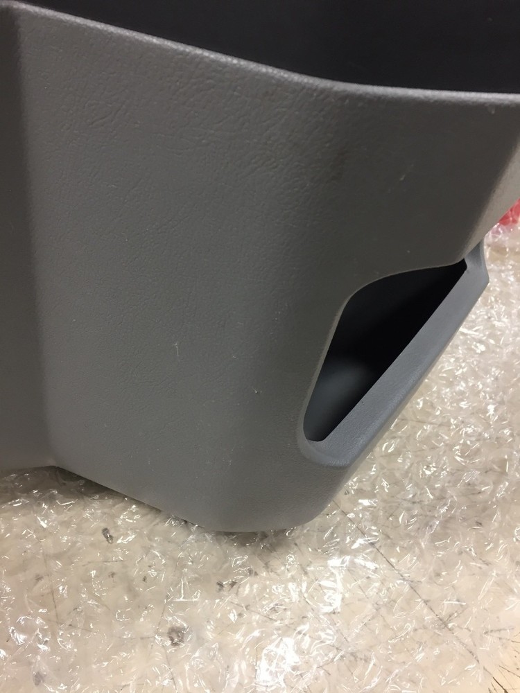 97-15 Ford E-150 E-250 E-350 E-450 Econoline Van Gray Center Console Cup Holder
