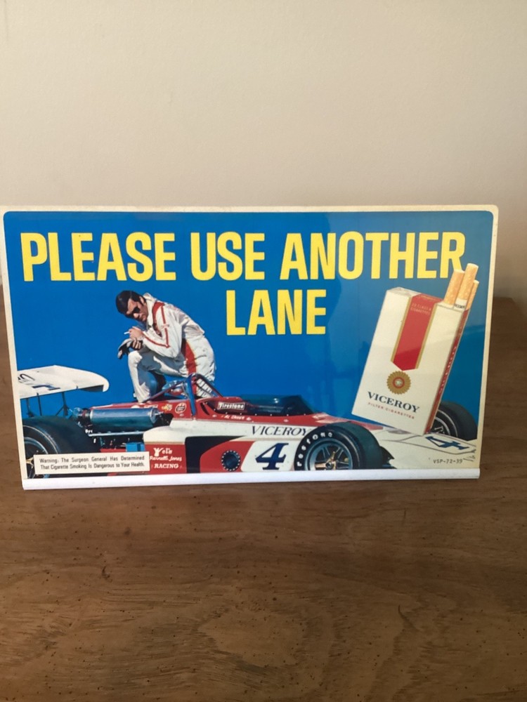 Viceroy "Please Use Other Lane" Sign
