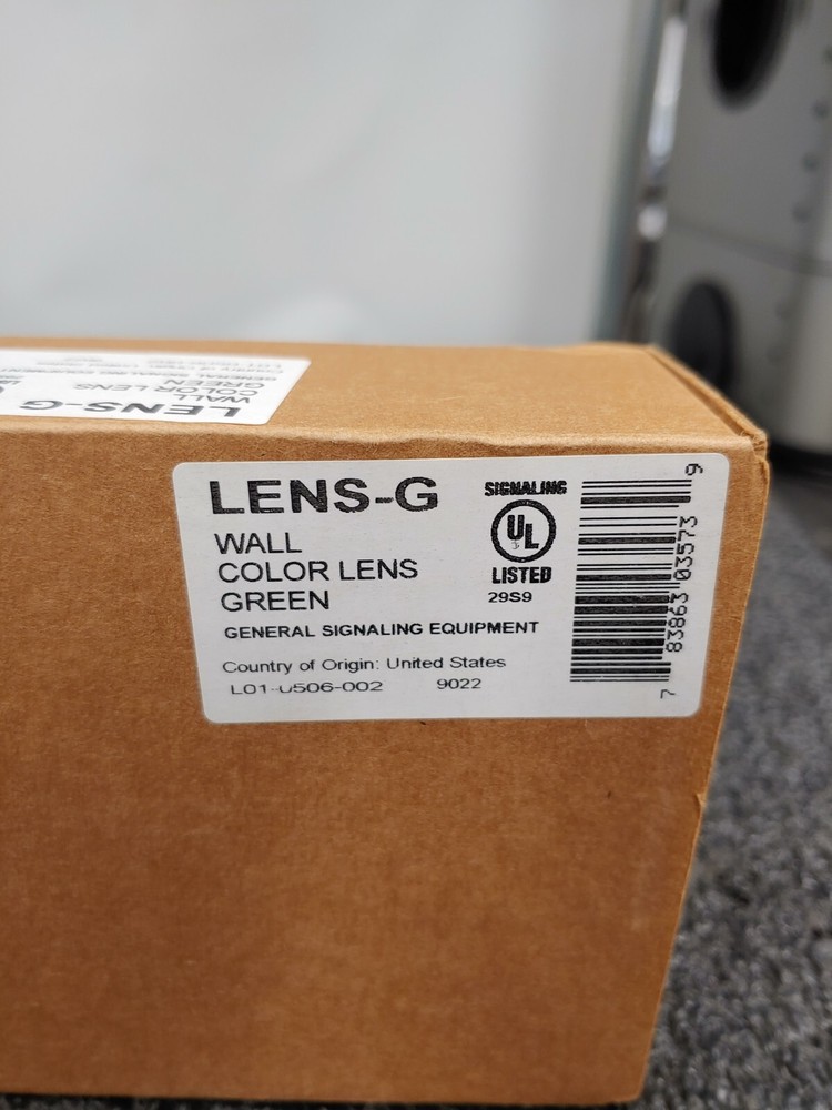 SYSTEM SENSOR LENS-G Wall Color Lens Green