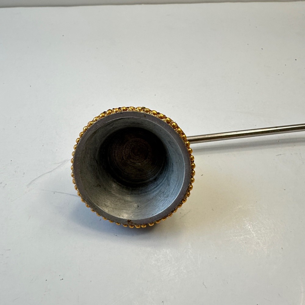 Beaded Candle Snuffer Long Handle Decorative Home Decor Accent