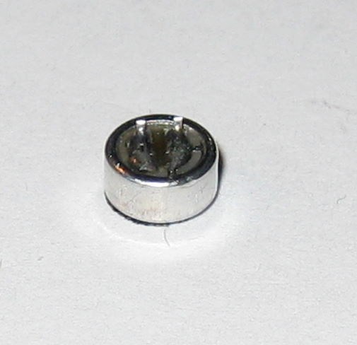 2 X Micro Electret Microphone with Dustscreen - 6 mm x 2.7 mm - Full Specs