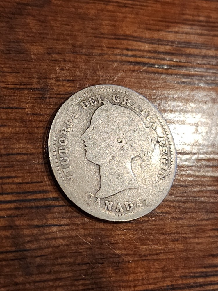 1881H Canada 10 Cents Silver Coin