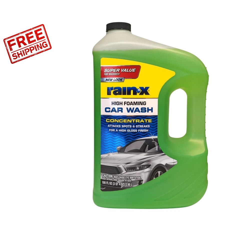 100 fl oz  Foaming Car Wash - Biodegradable & Effective for All Vehicles